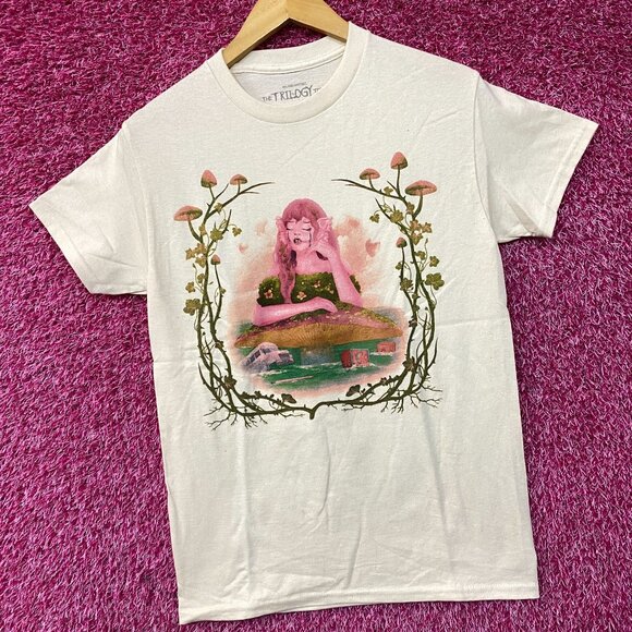 Melanie Martinez Trilogy Tour Beige Tshirt size Small - Picture 3 of 5